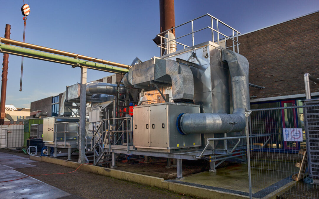 Transforming industrial gas treatment