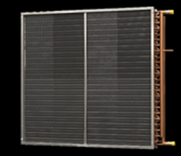 Low fouling cooling coil