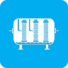 Horizontal scrubbers